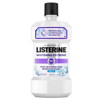 Anti séptico bucal Whitening Extreme Listerine 473ml 